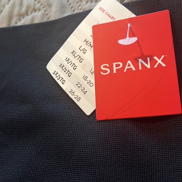 SPANX Seamless moto legging Indigo Sky. Size M Tummy Control Legging - Picture 5 of 9